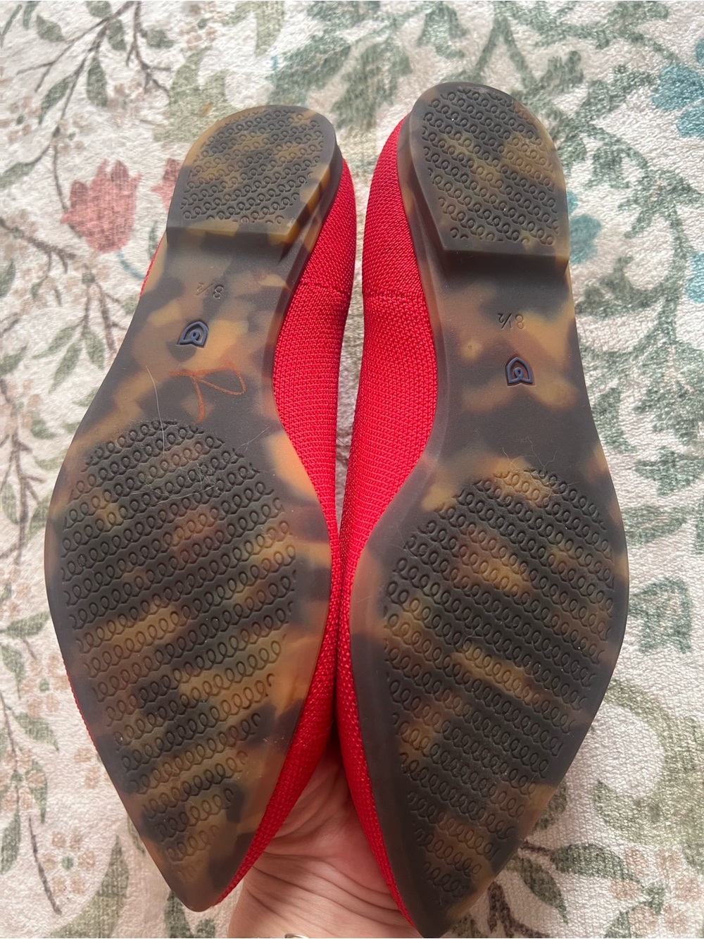 Rothy’s the point size 8.5 red - Picture 3 of 6